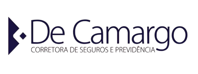 Logo usado pela corretora de camargo